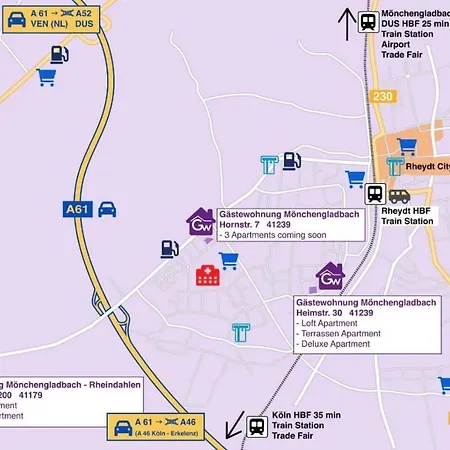 Gastewohnung Rheydt-city *